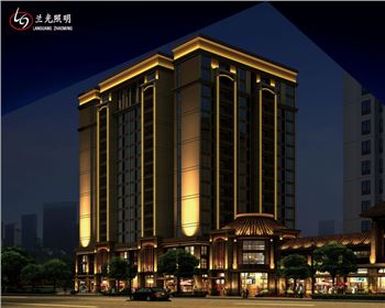 青海西安潤天磬園-辦公大樓亮化設(shè)計