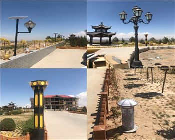 寧夏吳忠市同心縣景觀燈、庭院燈、草坪燈系列項目