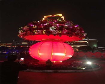 西安蓮湖區(qū)2019年元旦、春節(jié)亮化工程案例