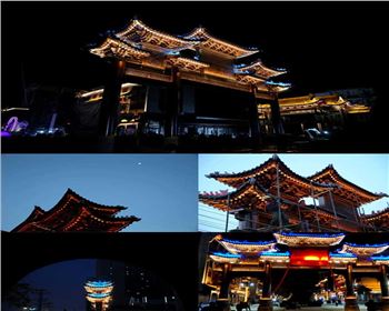 山西運(yùn)城盬街文旅亮化工程